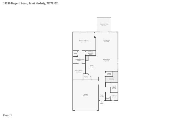 rental at 13210  Hagerd Loop in St Hedwig, TX — photo 2