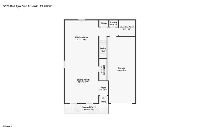 rental at 5523  Red Cyn in San Antonio, TX — photo 2