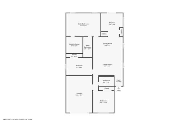 rental at 3415  Calico Cor in San Antonio, TX — photo 2