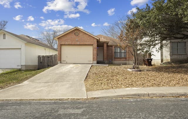3-bedroom rental at 9711 Arcade Ridge in San Antonio TX