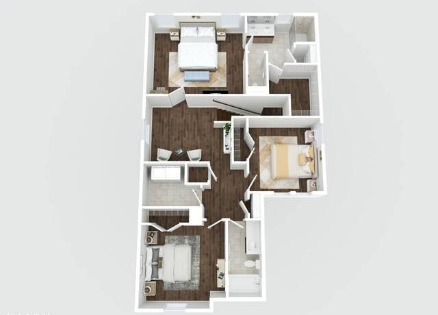 3-bedroom rental at 10115 Pearl Creek in San Antonio, TX — photo 4