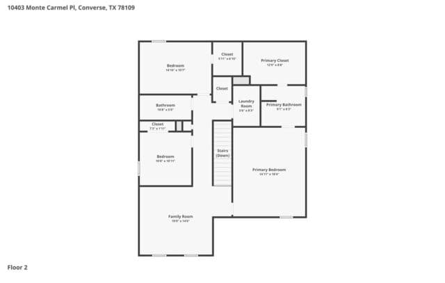4-bedroom rental at 10403 Monte Carmel in Converse, TX — photo 3
