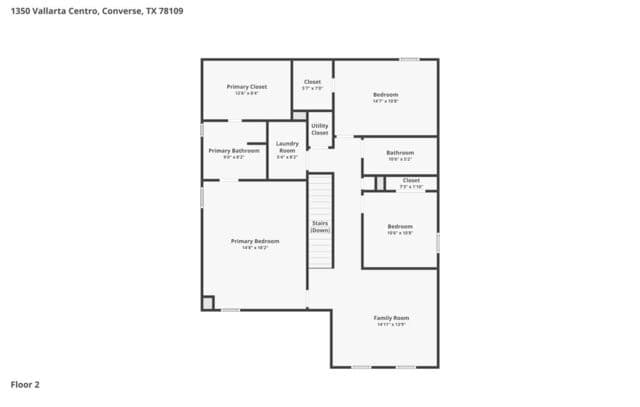 4-bedroom rental at 1350 Vallarta Centro in Converse, TX — photo 3