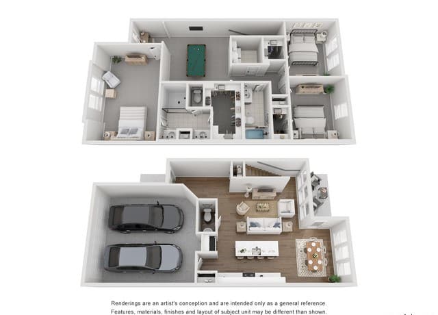 3-bedroom rental at 13668 Giovannis Garden in San Antonio, TX — photo 2