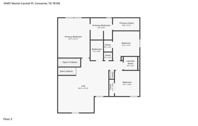4-bedroom rental at 10407 Monte Carmel Pl in Converse, TX — photo 2
