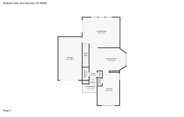 3-bedroom rental at 34 Basin Elm in San Antonio, TX — photo 5