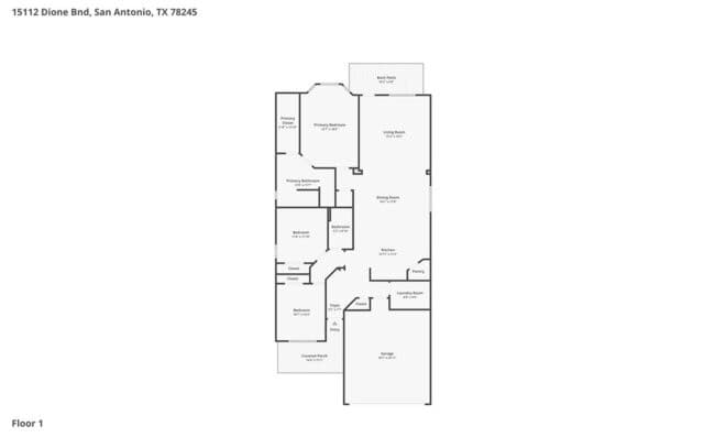 3-bedroom rental at 15112 Dione Bnd in San Antonio, TX — photo 2