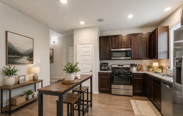 3-bedroom rental at 5158 Sandstone Way in San Antonio, TX — photo 4