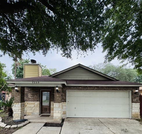 4-bedroom rental at 7259 NW Brandyridge in San Antonio TX