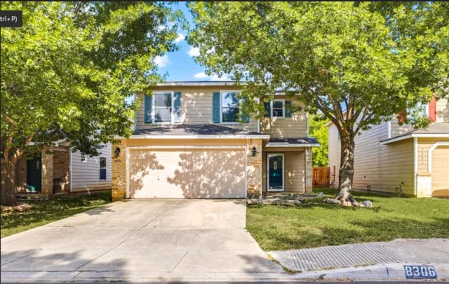 3-bedroom rental at 8306 Deer Creek Run in San Antonio TX